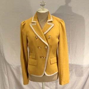 Woman's Yellow Schoolboy Blazer